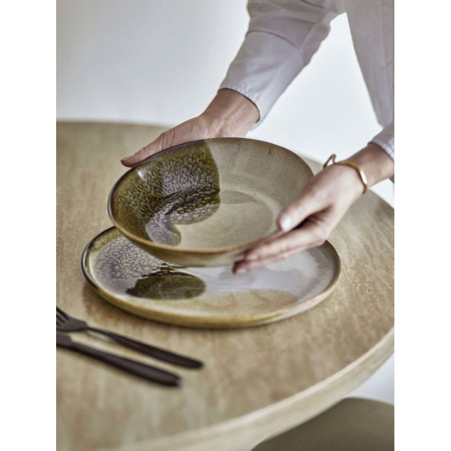 Bloomingville Jules Suppenteller 22 cm, Gr&uuml;n