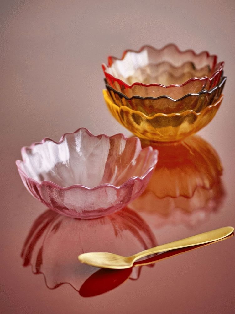 Bloomingville Kana Sk�l 4 stk. �12 cm, Multi