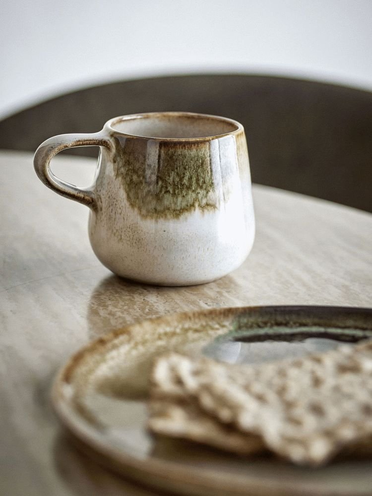 Bloomingville Jules Fr&uuml;hst&uuml;cksset 12-teilig, Gr&uuml;n