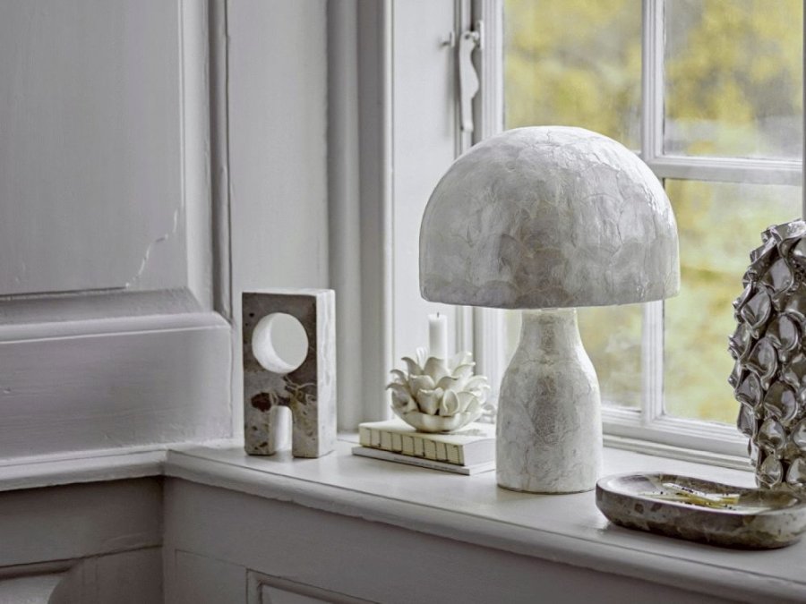 Bloomingville Adria Tischleuchte H43 cm, Natur