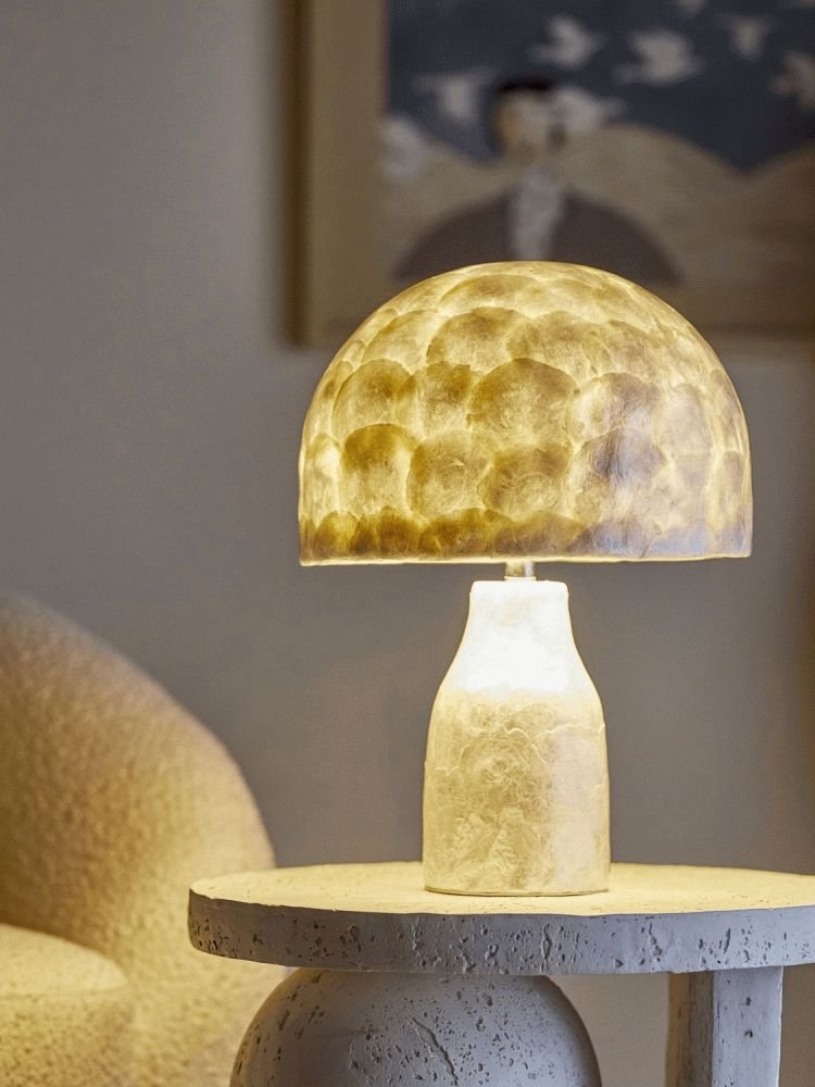 Bloomingville Adria Tischleuchte H43 cm, Natur