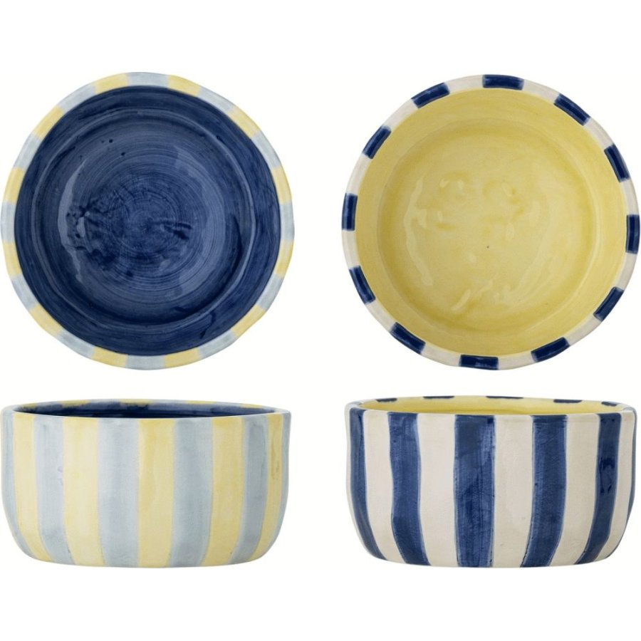 Bloomingville Phoenix Sk�l 2 stk. �13 cm, Multi