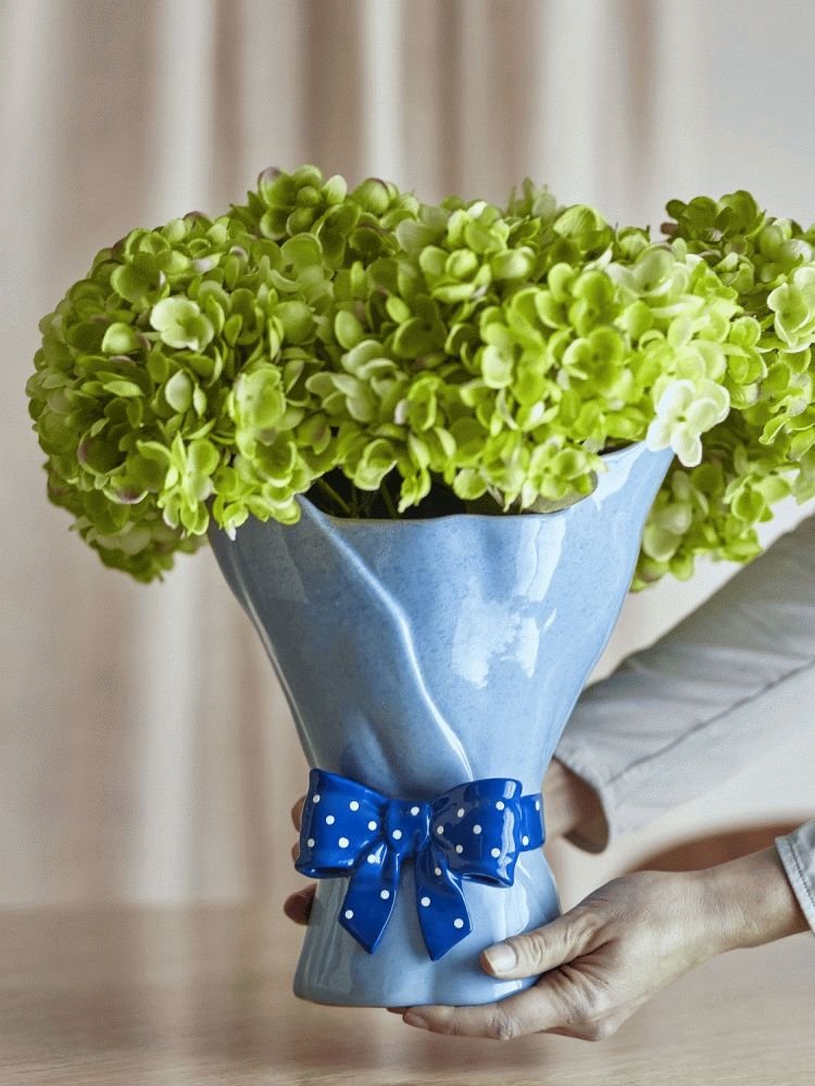 Bloomingville Belivia Vase H28,5 cm, Bl�