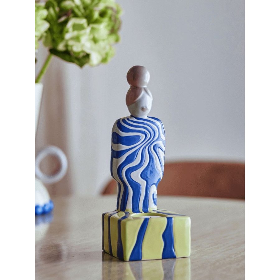 Bloomingville Priya Fyrfadsstage H25 cm, Multi