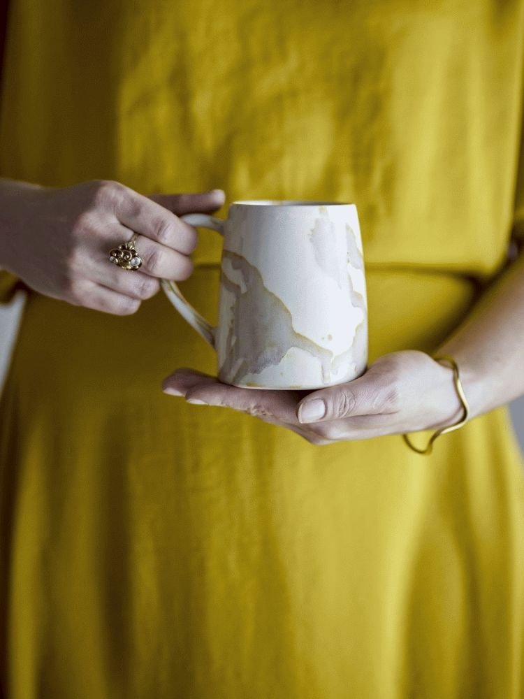 Creative Collection Winnie Krus 4 stk. 37 cl, Rosa/Beige