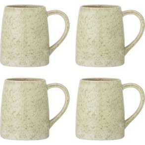 Creative Collection Winnie Krus 4 stk. 37 cl, Lysegr�n/Beige