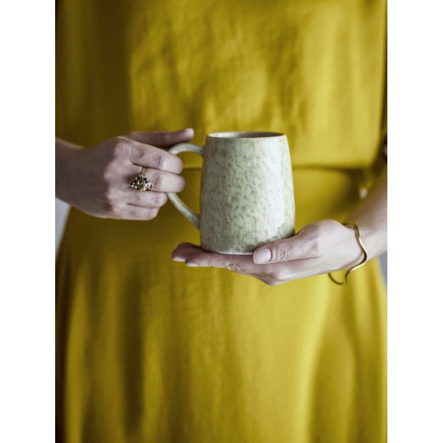 Creative Collection Winnie Krus 4 stk. 37 cl, Lysegr�n/Beige