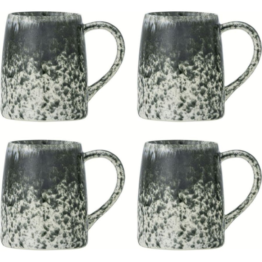 Creative Collection Winnie Krus 4 stk. 37 cl, Offwhite/Gr�n