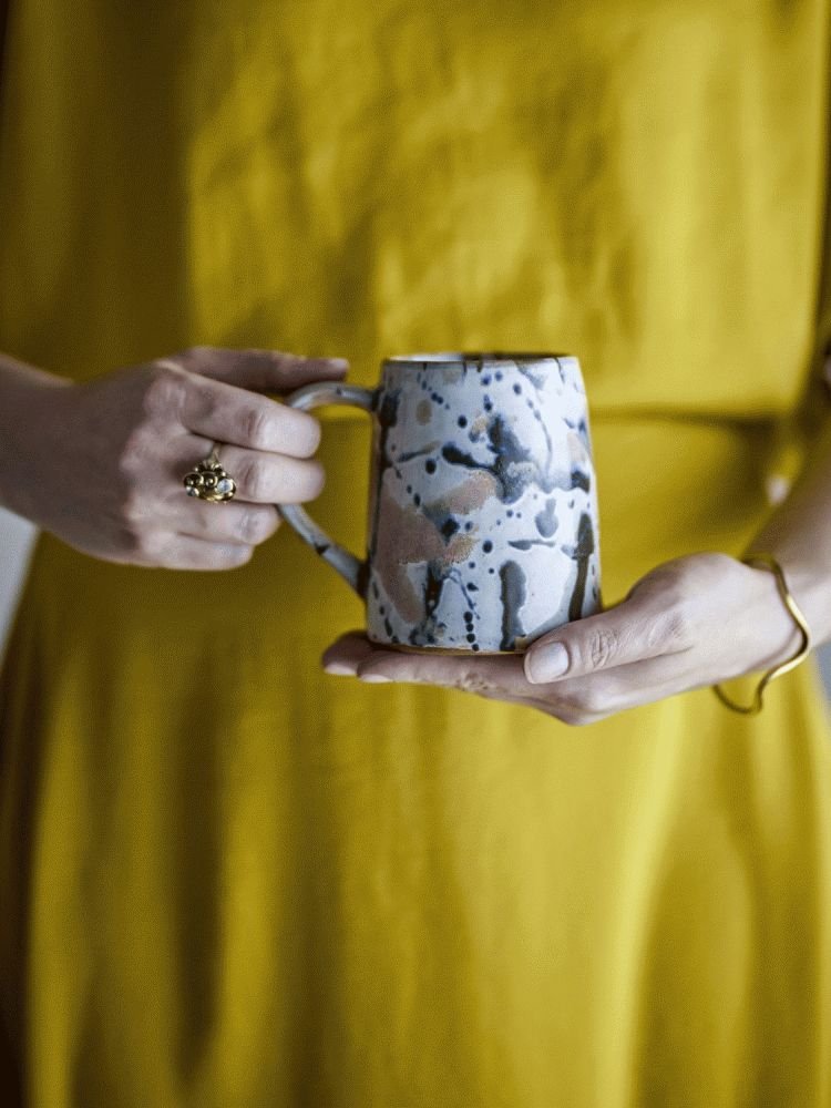 Creative Collection Winnie Krus 4 stk. 37 cl, Rosa/Sort