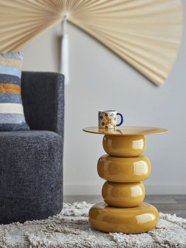 Bloomingville Olonne Sidebord H48 cm, Gul