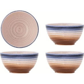 Bloomingville Tatum Sk�l 4 stk. �9 cm, Multi