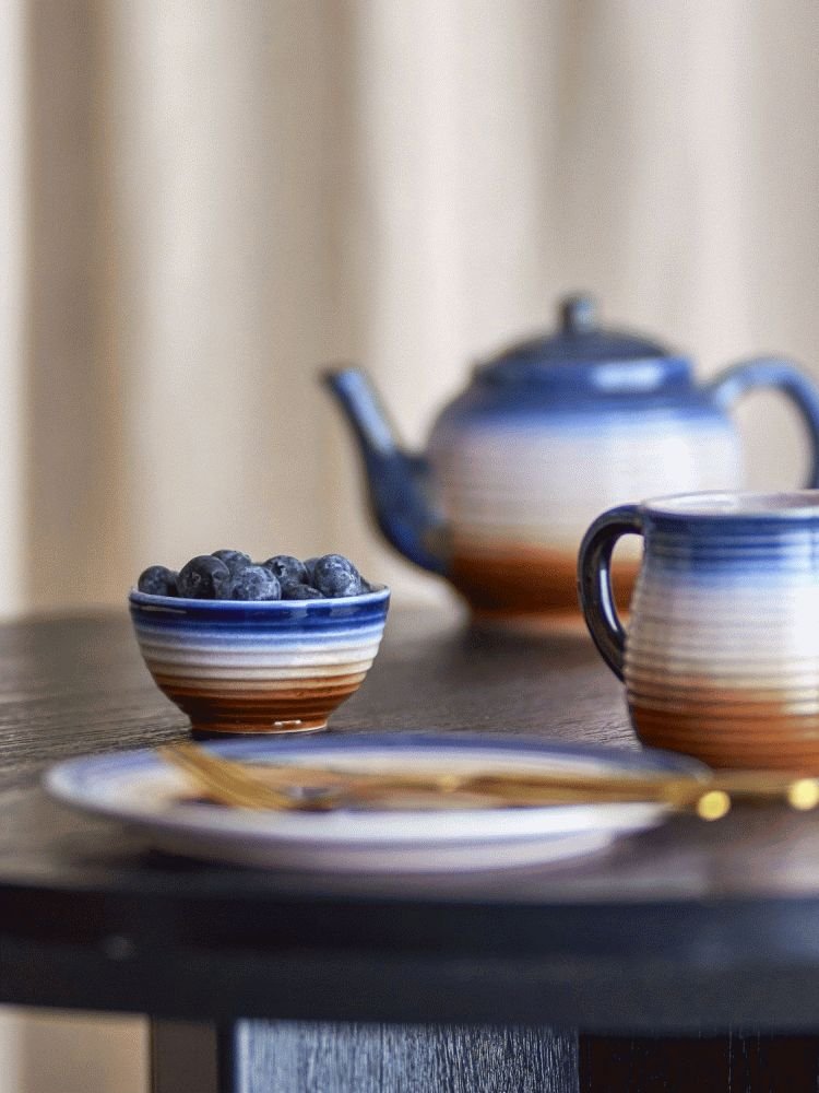 Bloomingville Tatum Sk�l 4 stk. �9 cm, Multi