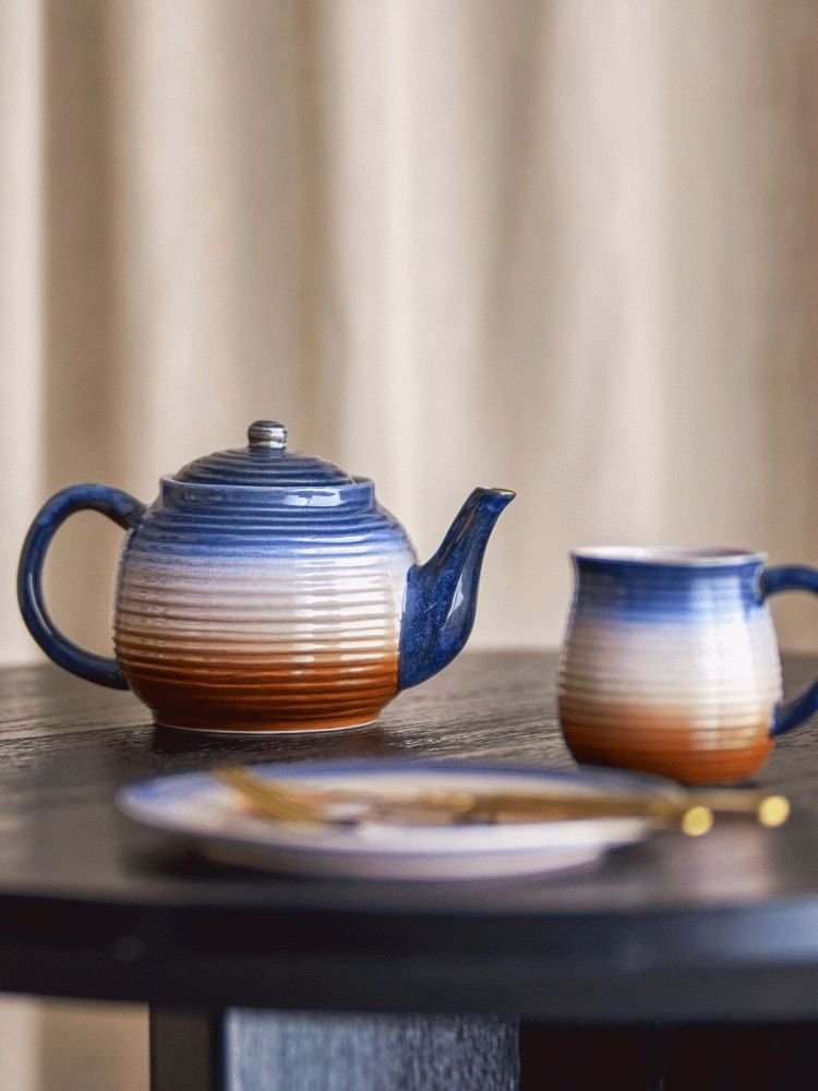 Bloomingville Tatum Teekanne mit Sieb 89 cl, Multi