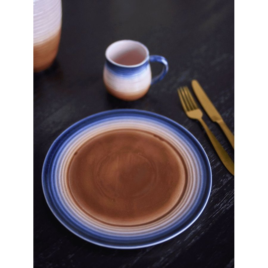 Bloomingville Tatum Teller 4er Set 27 cm, Multi