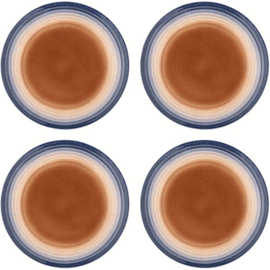 Bloomingville Tatum Teller 4er Set 20,5 cm, Multi