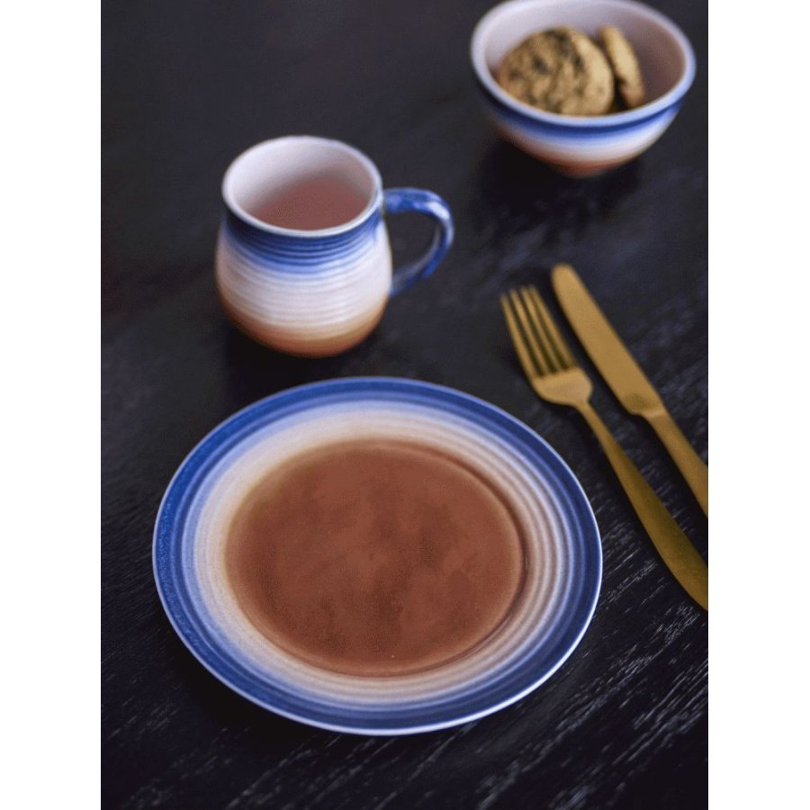 Bloomingville Tatum Teller 4er Set 20,5 cm, Multi