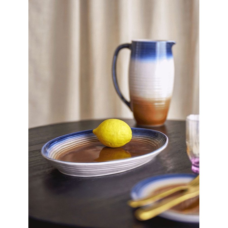 Bloomingville Tatum Servierplatte 32 cm, Multi