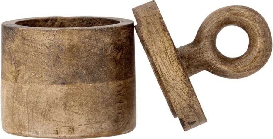 Bloomingville Nonnie Krukke m. L�g H15,5 cm, Mangotr�