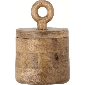 Bloomingville Nonnie Krukke m. L�g H18 cm, Mangotr�