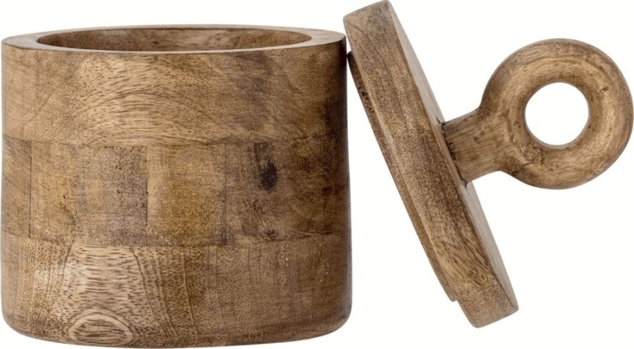 Bloomingville Nonnie Krukke m. L�g H18 cm, Mangotr�