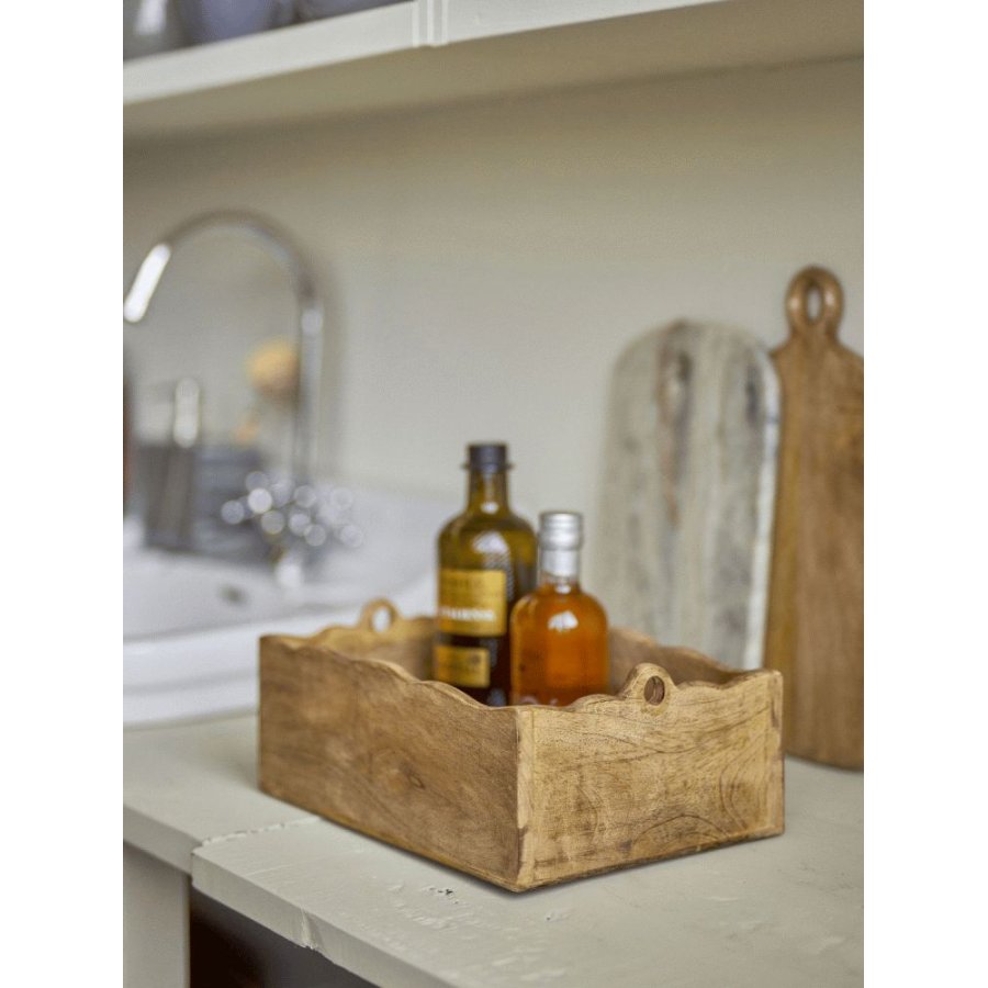 Bloomingville Nonnie Opbevarings�ske 20x28,5 cm, Mangotr�