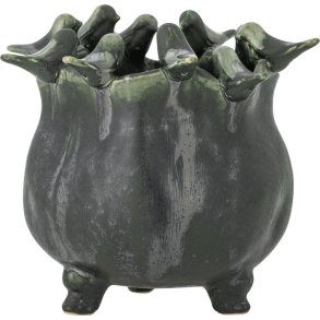 Creative Collection Charlize Urtepotteskjuler H19,5 cm, Gr�n