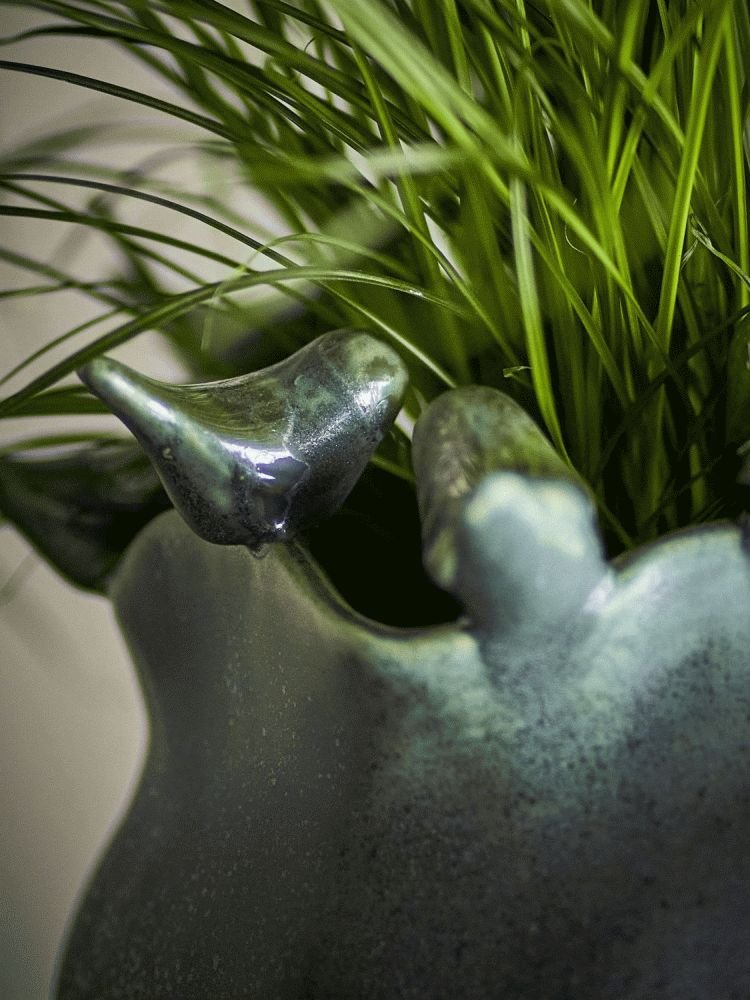 Creative Collection Charlize Urtepotteskjuler H19,5 cm, Gr�n