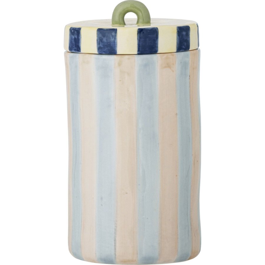 Bloomingville Phoenix Krukke m. L�g H20,5 cm, Multi