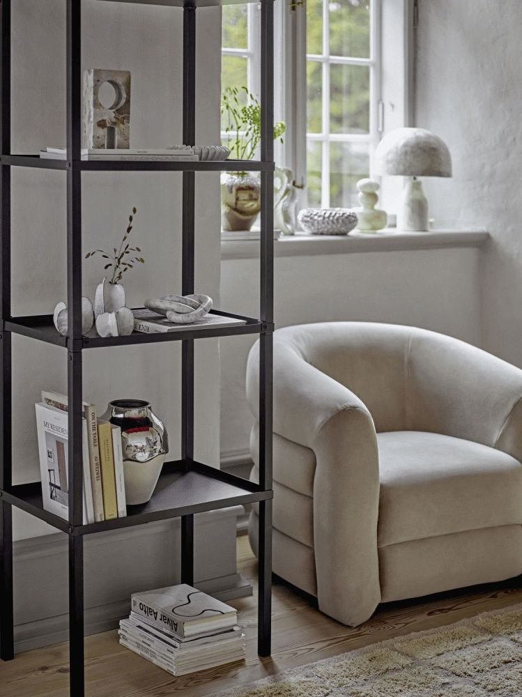 Bloomingville Loups Reol H90 cm, Sort