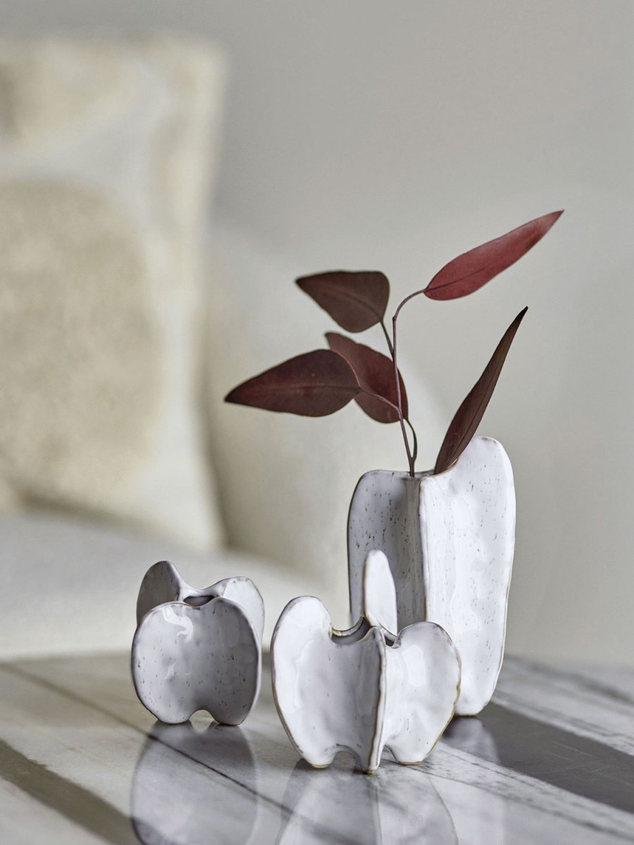 Bloomingville Jayce Vase 3 stk, Hvid