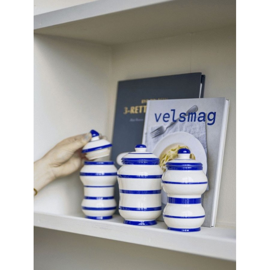 Bloomingville Maynard Krukke m. L�g 3 stk, Bl�