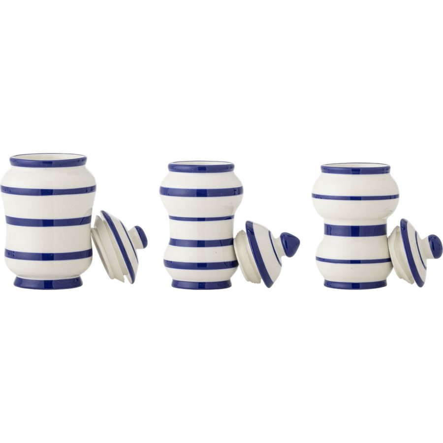 Bloomingville Maynard Krukke m. L�g 3 stk, Bl�