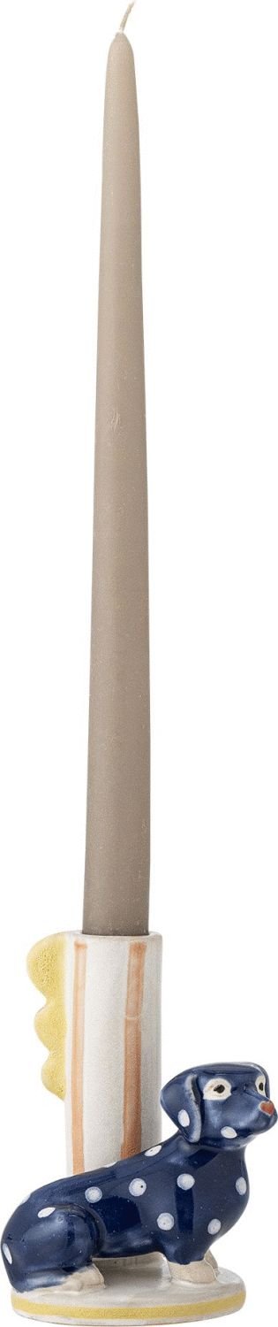 Bloomingville Dachsy Lysestage H12 cm, Multi