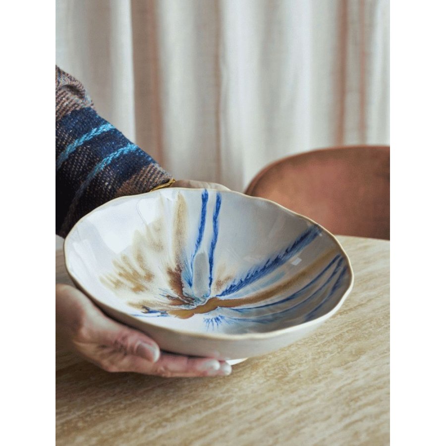 Bloomingville Imogen Schale �24 cm, Natur