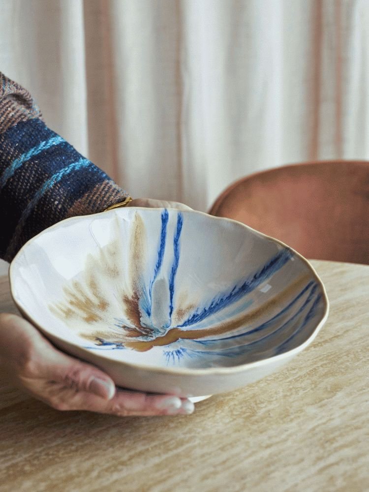 Bloomingville Imogen Schale �24 cm, Natur