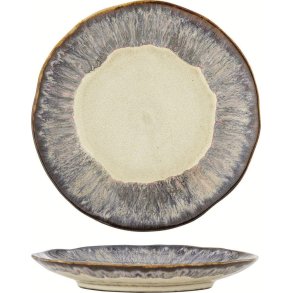 Bloomingville Imogen Teller 16,5 cm, Gr&uuml;n/Rosa