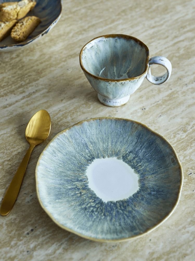 Bloomingville Imogen Teller 16,5 cm, Gr&uuml;n