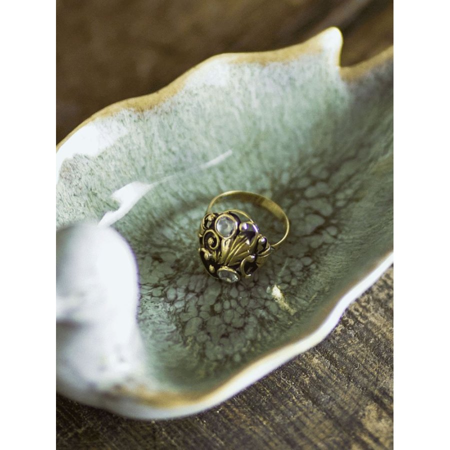 Creative Collection Chirp Dekorationssk�l 13,5 cm, Gr�n