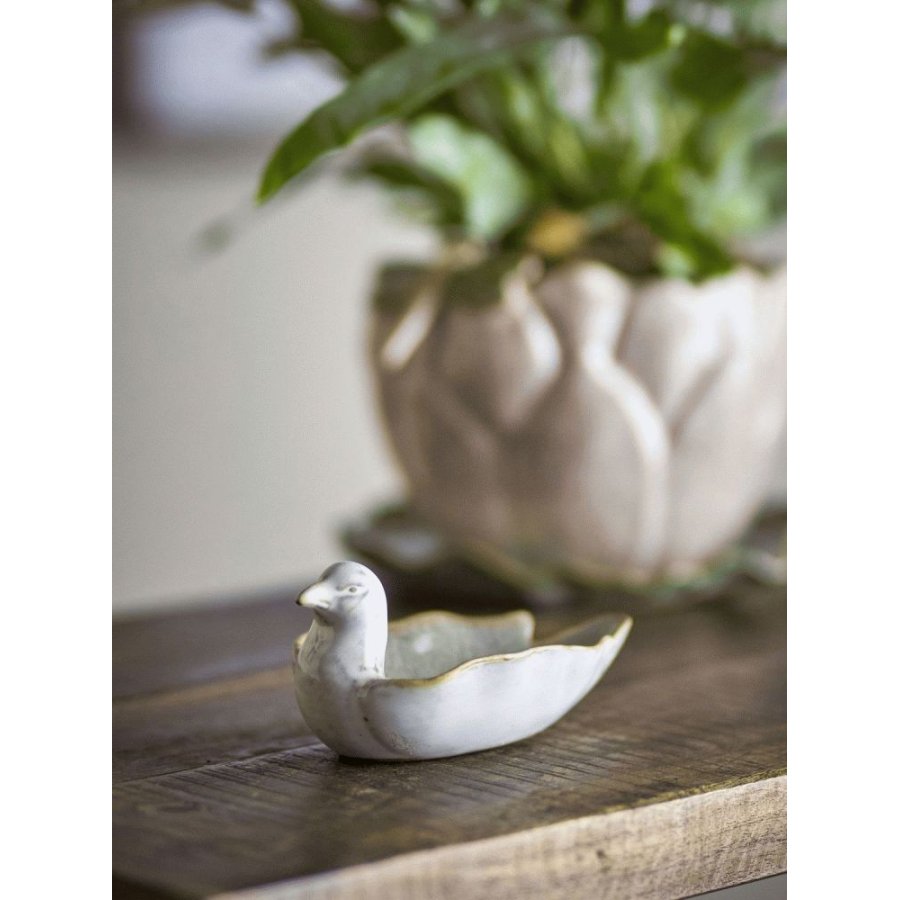 Creative Collection Chirp Dekorationssk�l 13,5 cm, Gr�n