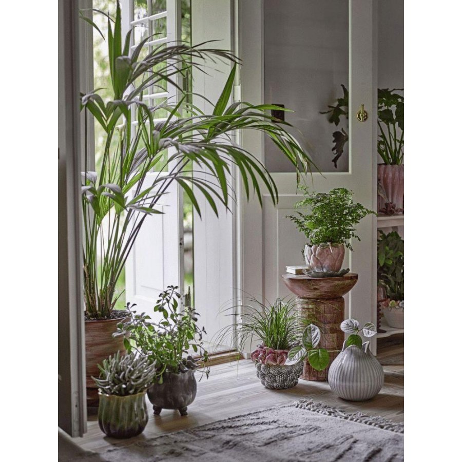 Creative Collection Jaylee Urtepotte m. Undersk�l H13,5 cm, Rosa