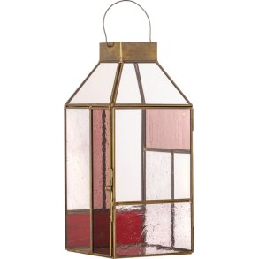 Bloomingville Drew Lanterne H34 cm, Rosa