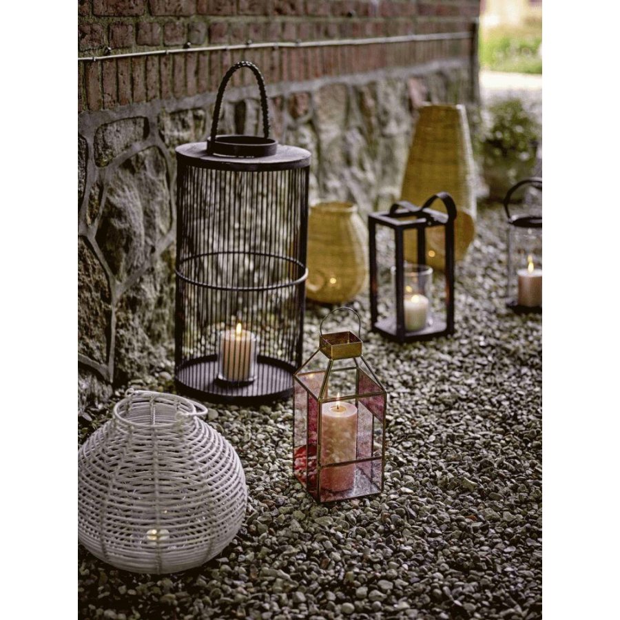 Bloomingville Drew Lanterne H34 cm, Rosa