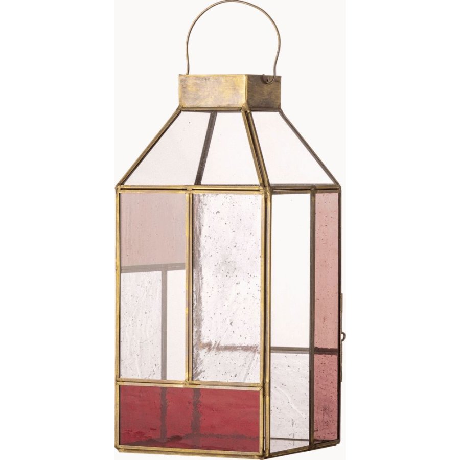 Bloomingville Drew Lanterne H34 cm, Rosa