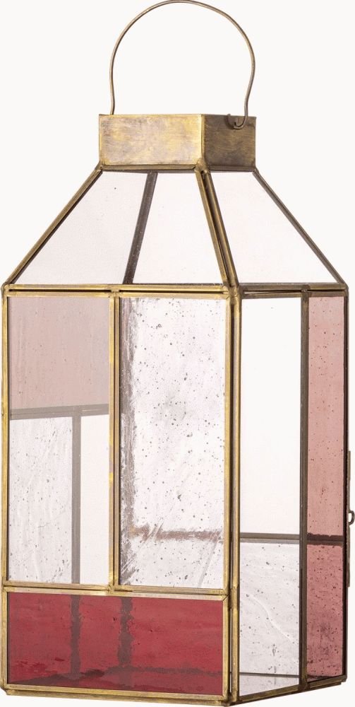 Bloomingville Drew Lanterne H34 cm, Rosa