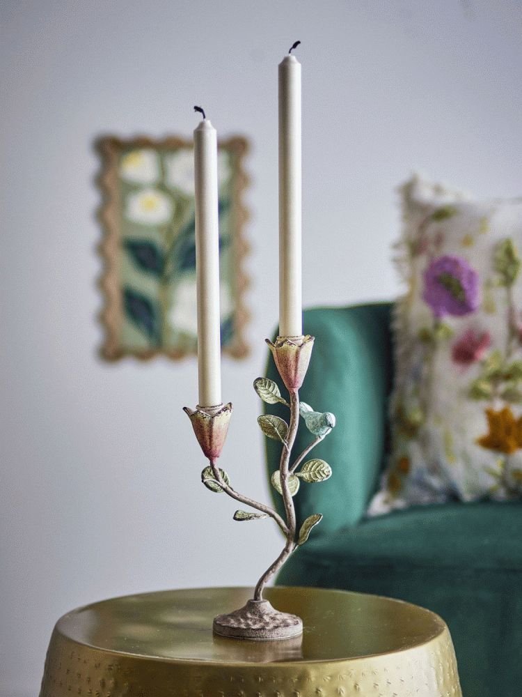 Creative Collection Zaina Lysestage H29,5 cm, Multi