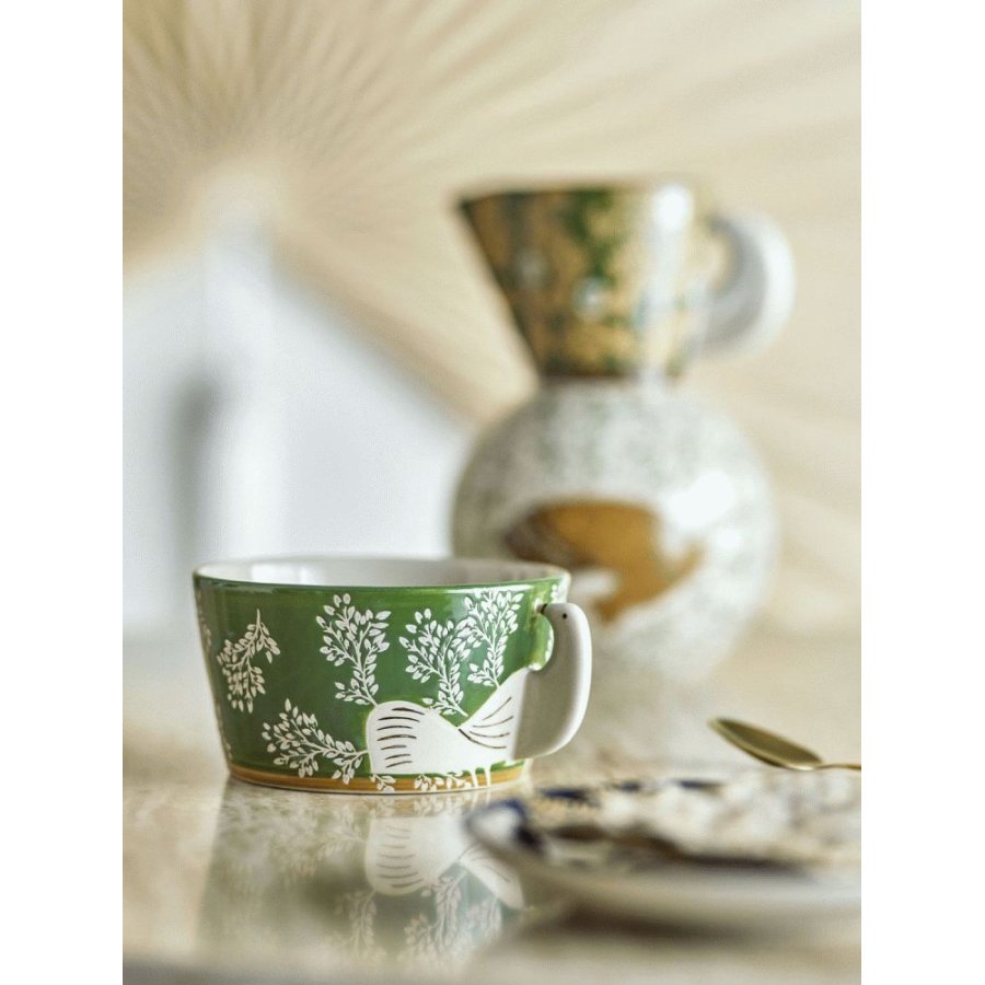 Bloomingville Hezha Schale �13 cm, Gr&uuml;n