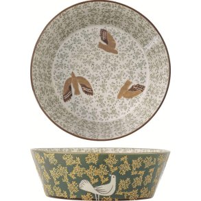 Bloomingville Hezha Schale �28 cm, Gr&uuml;n