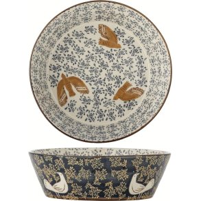 Bloomingville Hezha Schale �28 cm, Blau