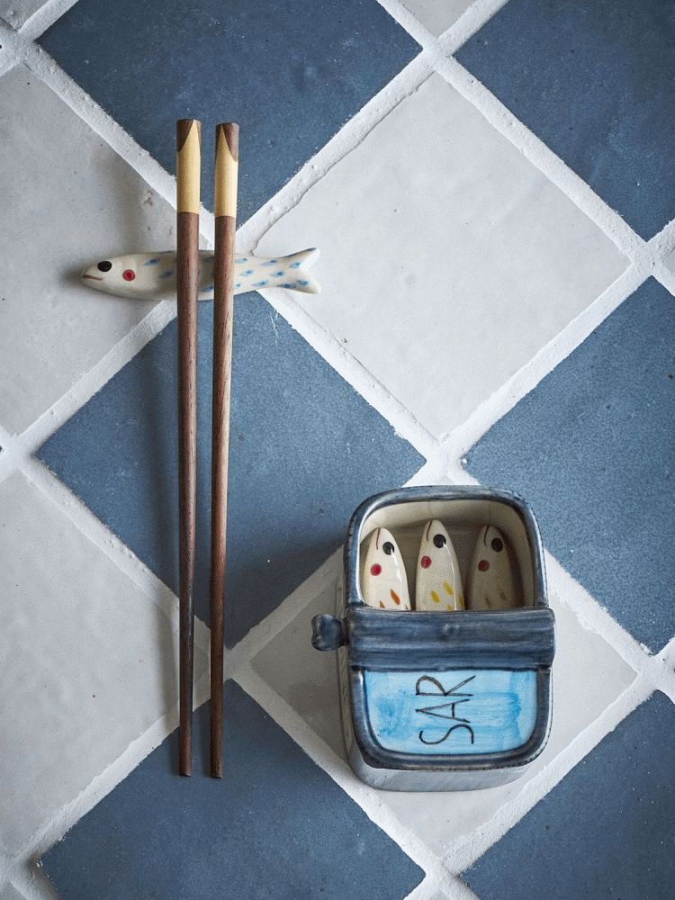 Creative Collection Caiam Spisepindeholder 5 Dele 9 cm, Multi