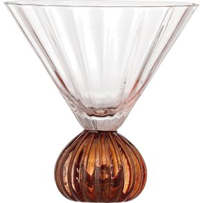 Bloomingville Taurin Cocktailglas 30 cl, Amber